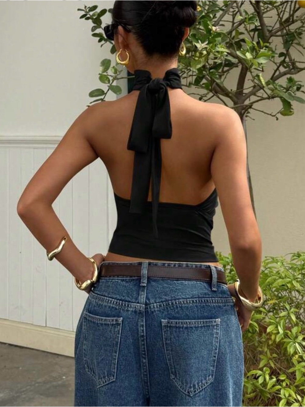 Black Halterneck - Picture 2 of 4
